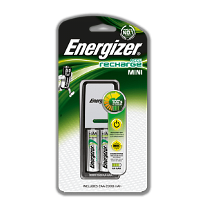 Energizer Accu Recharge MINI Зарядное устройство +2 шт.ААА 700mAh
