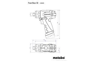 PowerMaxx SB Basic Аккумуляторная ударная дрель Metabo